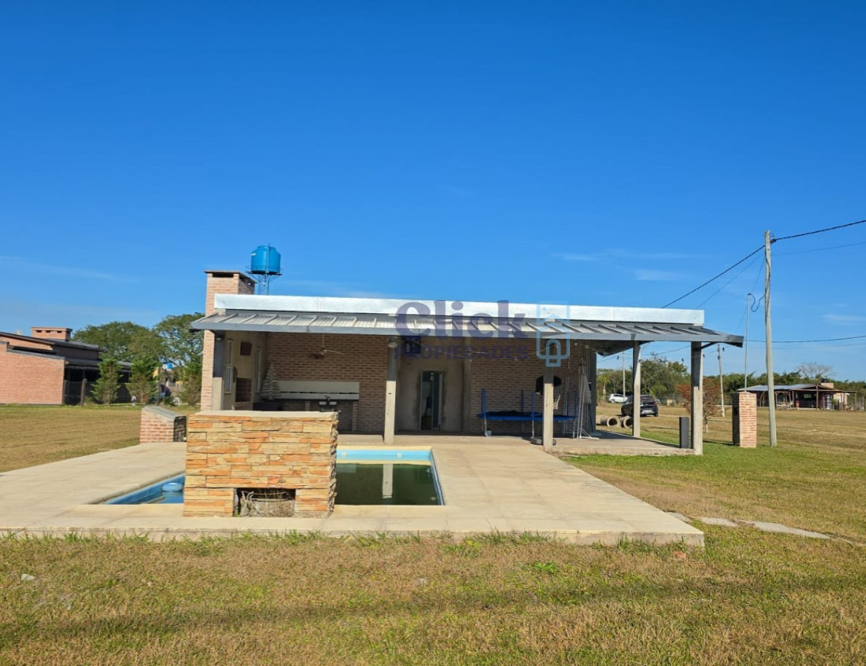 Quincho con potencial en barrio privado