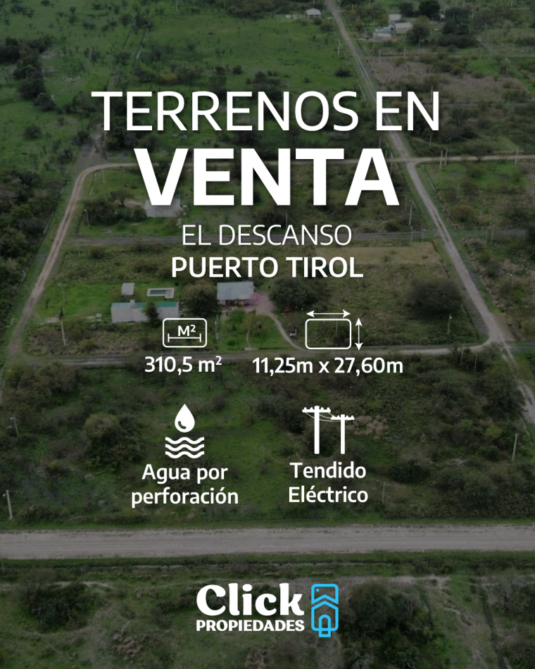 Terreno  ideal para proyectar tu casa permanente o de fin de semana