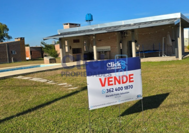 Quincho con potencial en barrio privado